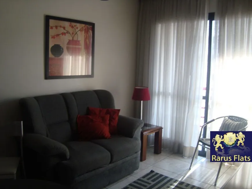 Foto 1 de Flat com 1 Quarto para alugar, 35m² em Moema, São Paulo