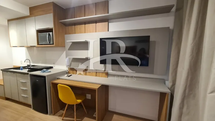 Foto 1 de Flat com 1 Quarto para alugar, 27m² em Indianópolis, São Paulo