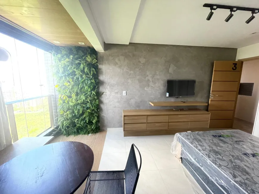 Foto 1 de Apartamento com 1 Quarto para alugar, 28m² em Ponta Do Farol, São Luís