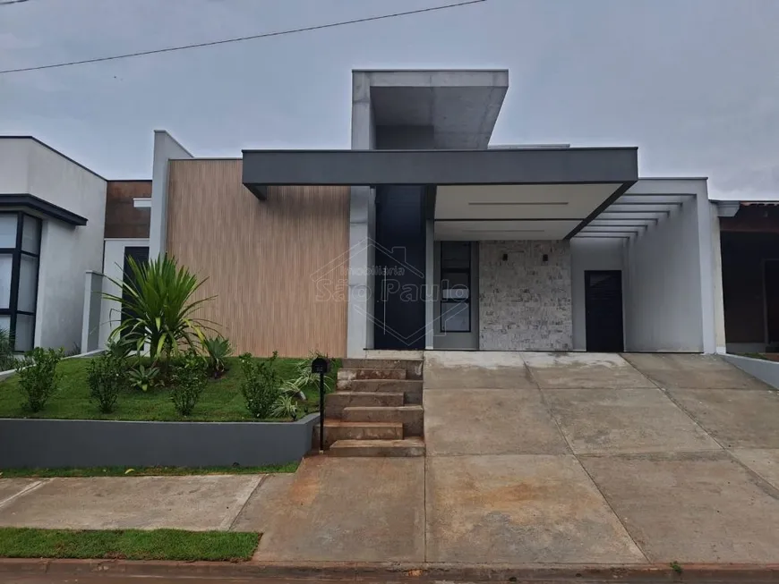 Foto 1 de Casa de Condomínio com 3 Quartos à venda, 172m² em Residencial Village Damha II, Araraquara