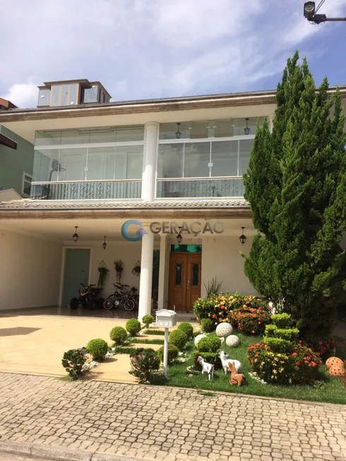 Foto 1 de Casa de Condomínio com 4 Quartos à venda, 369m² em Jardim Aquarius, São José dos Campos