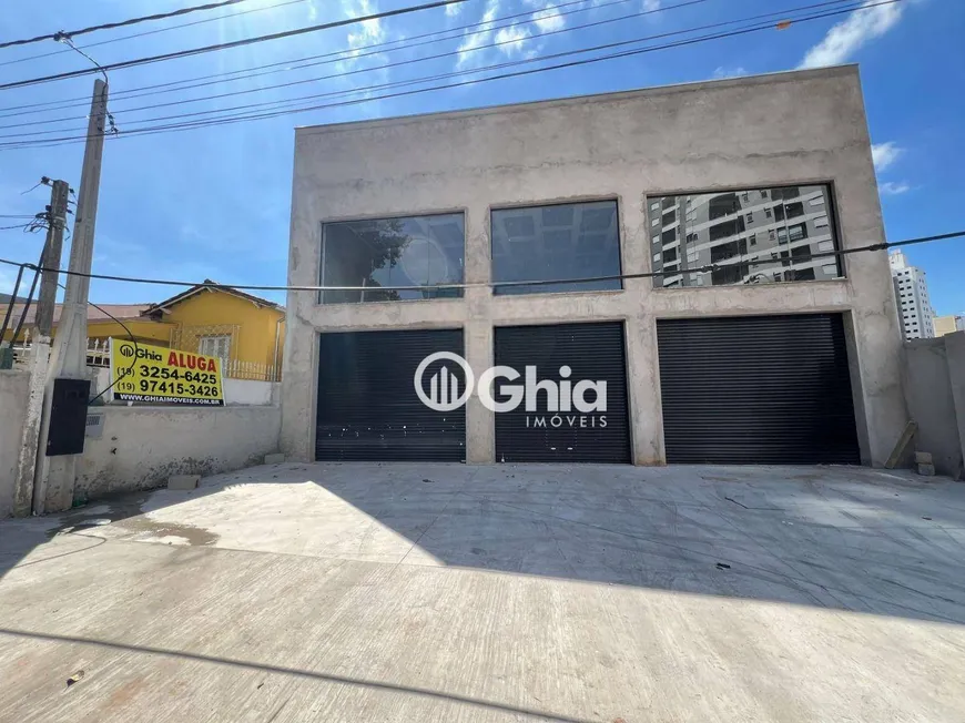 Foto 1 de Ponto Comercial para alugar, 310m² em Taquaral, Campinas