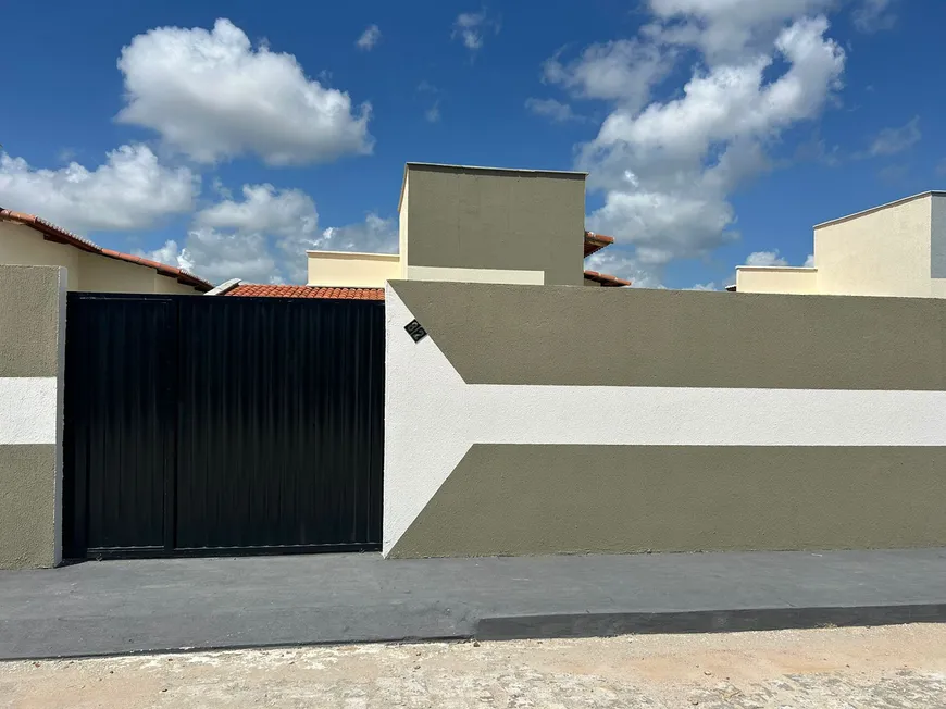 Foto 1 de Casa com 2 Quartos à venda, 60m² em Jardins, São Gonçalo do Amarante