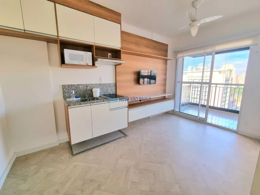 Foto 1 de Apartamento com 1 Quarto para alugar, 34m² em Vila Clementino, São Paulo