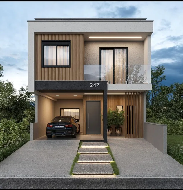 Foto 1 de Casa de Condomínio com 3 Quartos à venda, 190m² em Deltaville, Biguaçu