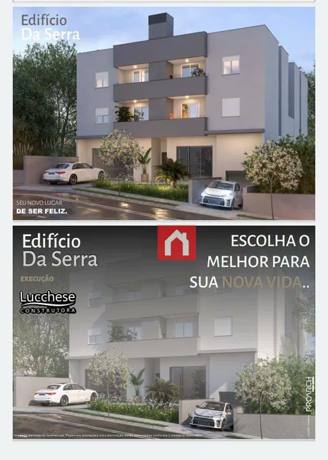 Foto 1 de Apartamento com 2 Quartos à venda, 55m² em Serrano, Caxias do Sul