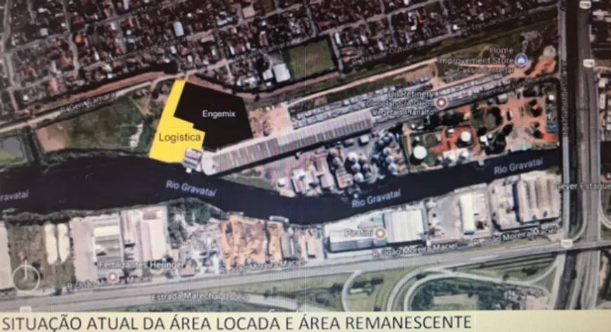 Foto 1 de Lote/Terreno para alugar, 10035m² em Rio Branco, Canoas