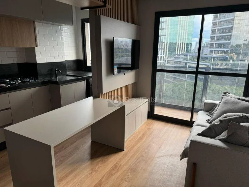 Foto 1 de Flat com 1 Quarto para alugar, 42m² em Vila Olímpia, São Paulo