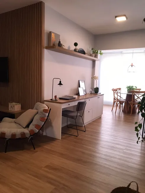 Foto 1 de Apartamento com 3 Quartos à venda, 97m² em Vila Scarpelli, Santo André