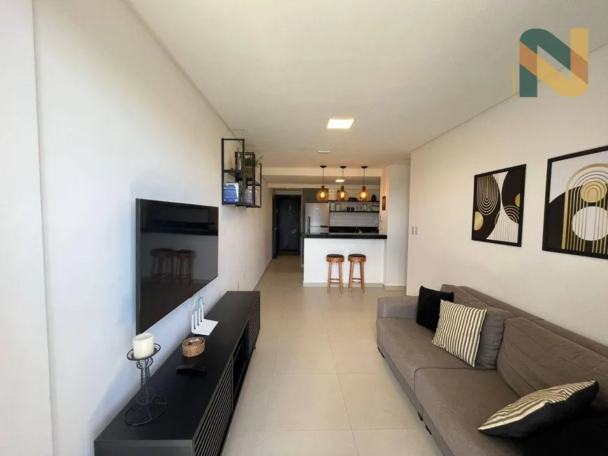 Foto 1 de Apartamento com 1 Quarto à venda, 50m² em Loteamento Bela Vista, Cabedelo