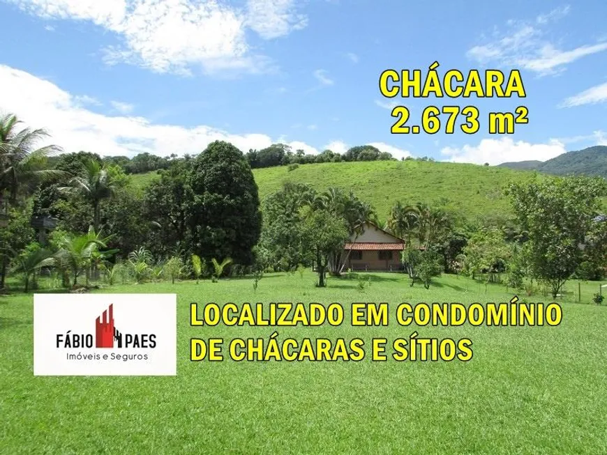 Foto 1 de Fazenda/Sítio com 1 Quarto à venda, 2673m² em Agro Brasil, Cachoeiras de Macacu