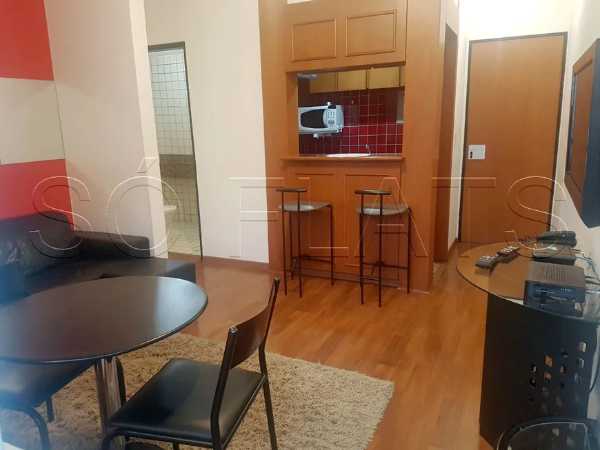 Foto 1 de Flat com 1 Quarto à venda, 36m² em Cerqueira César, São Paulo