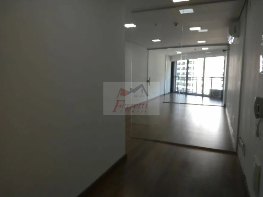 Foto 1 de Sala Comercial para alugar, 59m² em Valongo, Santos