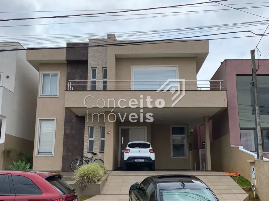 Foto 1 de Casa de Condomínio com 3 Quartos à venda, 269m² em Jardim Carvalho, Ponta Grossa
