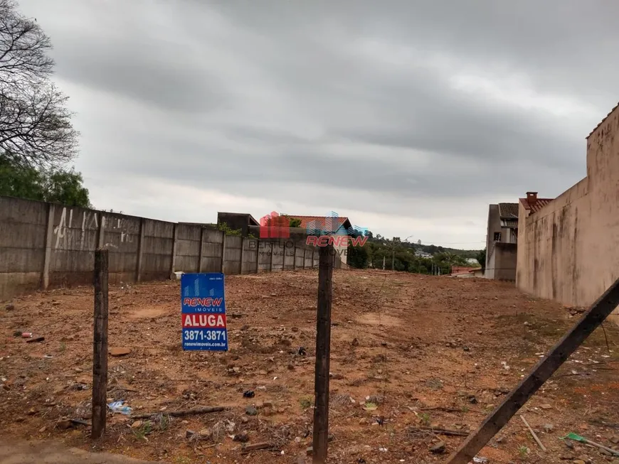 Foto 1 de Lote/Terreno para alugar, 605m² em Vila Embaré, Valinhos