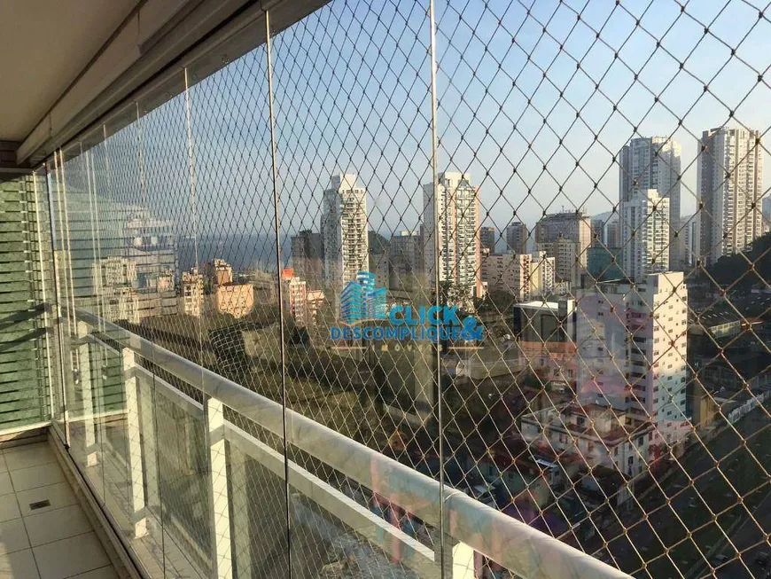 Foto 1 de Apartamento com 3 Quartos à venda, 131m² em Marapé, Santos