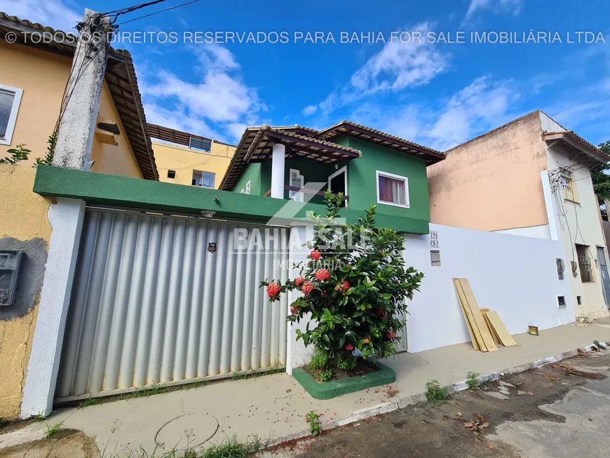 Foto 1 de Casa com 4 Quartos à venda, 125m² em Ipitanga, Lauro de Freitas