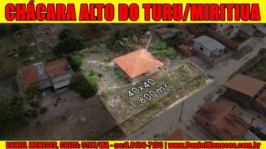 Foto 1 de Lote/Terreno à venda, 1600m² em Recanto do Turu, São Luís