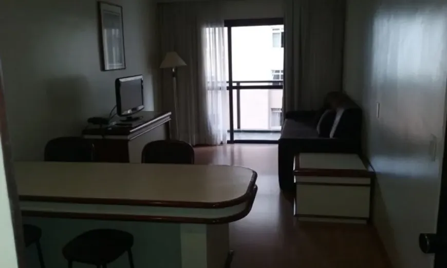 Foto 1 de Flat com 1 Quarto para alugar, 42m² em Jardim Paulista, São Paulo