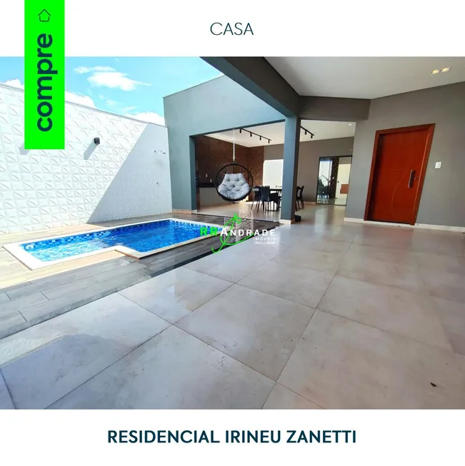 Foto 1 de Casa com 3 Quartos à venda, 170m² em Residencial Irineu Zanetti, Franca