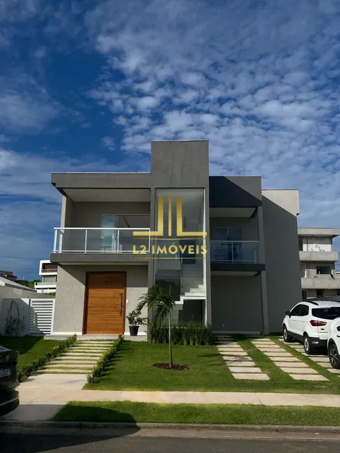 Foto 1 de Casa de Condomínio com 6 Quartos à venda, 335m² em Alphaville Abrantes, Camaçari