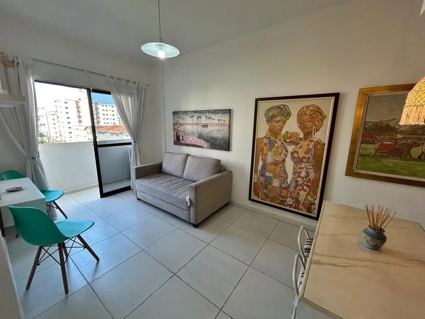 Foto 1 de Apartamento com 1 Quarto à venda, 50m² em Vila Guilhermina, Praia Grande