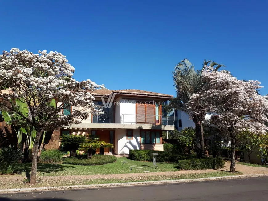 Foto 1 de Casa de Condomínio com 4 Quartos à venda, 562m² em Loteamento Alphaville Campinas, Campinas