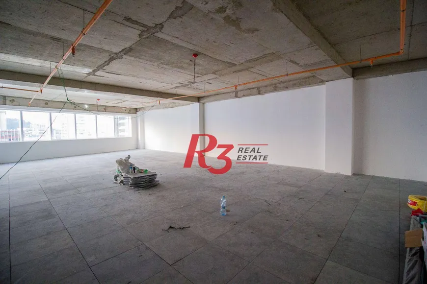 Foto 1 de Sala Comercial para alugar, 172m² em Gonzaga, Santos