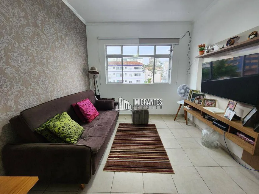 Foto 1 de Apartamento com 1 Quarto à venda, 42m² em Canto do Forte, Praia Grande