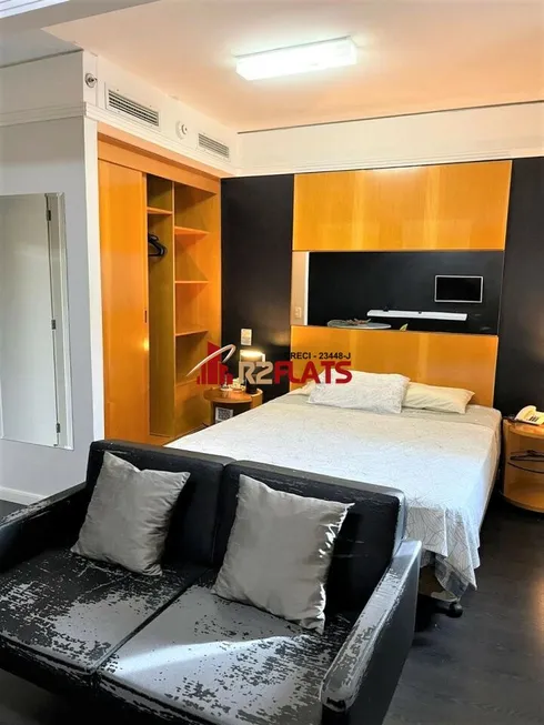 Foto 1 de Flat com 1 Quarto à venda, 33m² em Moema, São Paulo