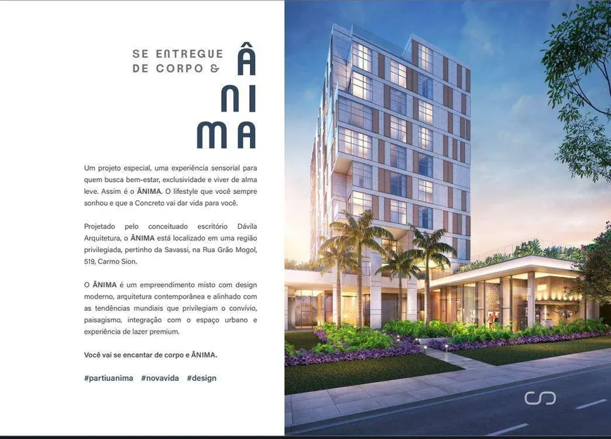 Foto 1 de Apartamento com 1 Quarto à venda, 40m² em Sion, Belo Horizonte