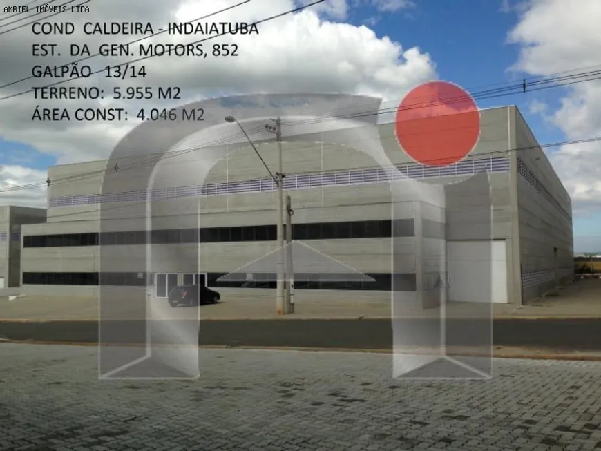 Foto 1 de Galpão/Depósito/Armazém para alugar, 2000m² em Caldeira, Indaiatuba