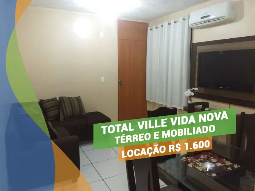 Foto 1 de Apartamento com 2 Quartos para alugar, 42m² em Lago Azul, Manaus