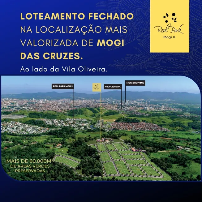 Foto 1 de Lote/Terreno à venda, 300m² em Vila Oliveira, Mogi das Cruzes