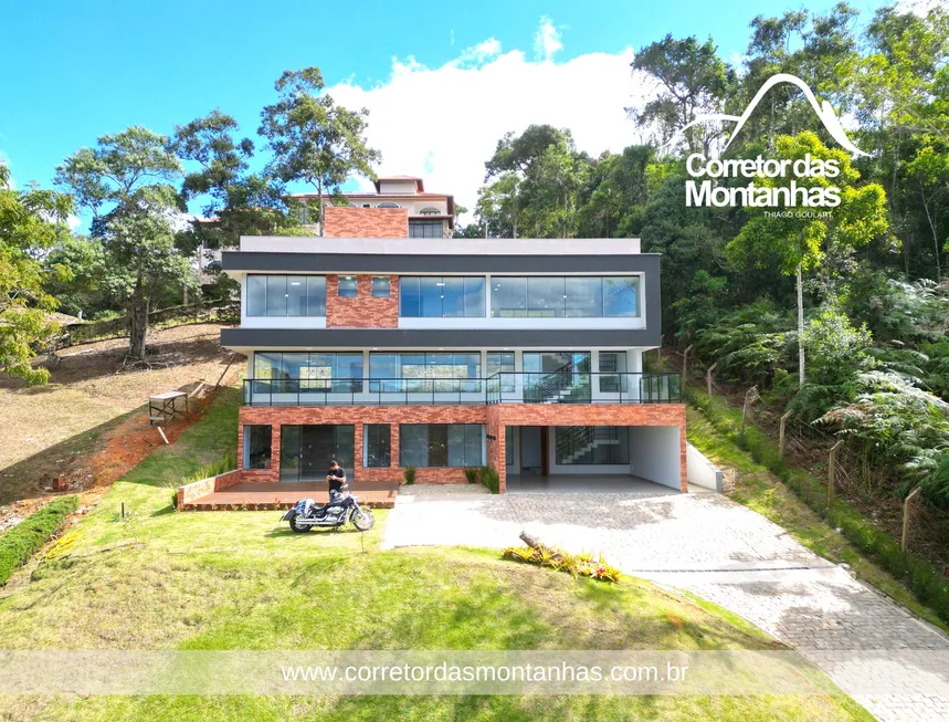 Foto 1 de Casa de Condomínio com 4 Quartos à venda, 550m² em Pedra Azul, Domingos Martins