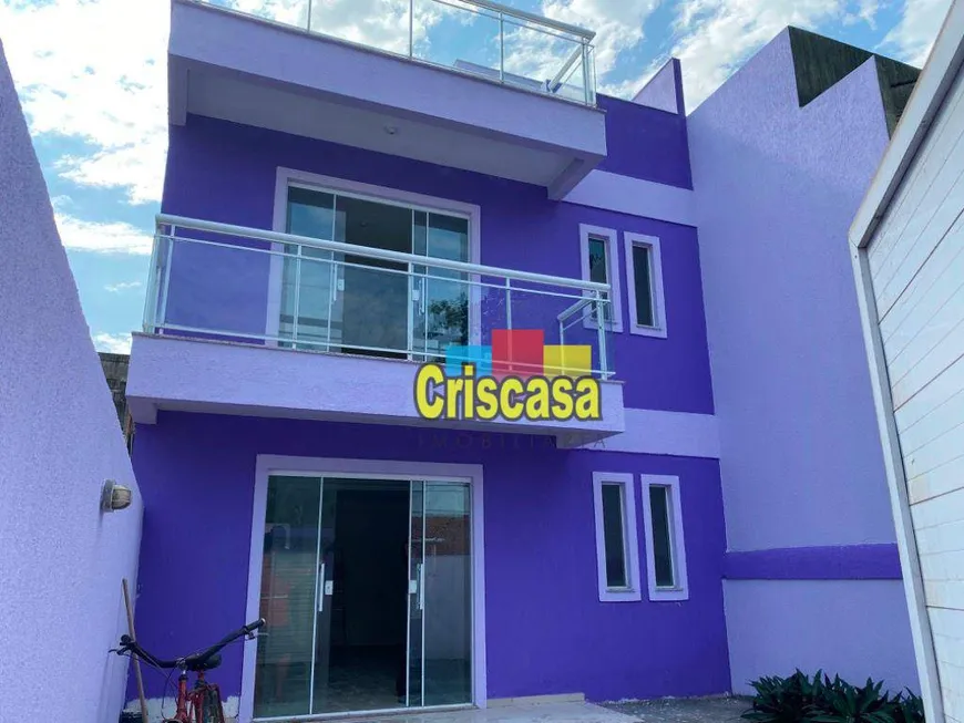 Foto 1 de Casa com 3 Quartos à venda, 155m² em Extensão do Bosque, Rio das Ostras