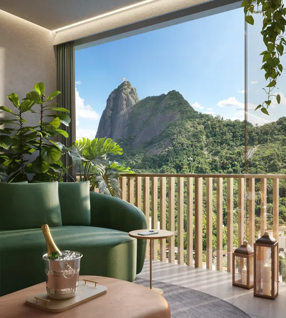 Foto 1 de Apartamento com 1 Quarto à venda, 32m² em Humaitá, Rio de Janeiro