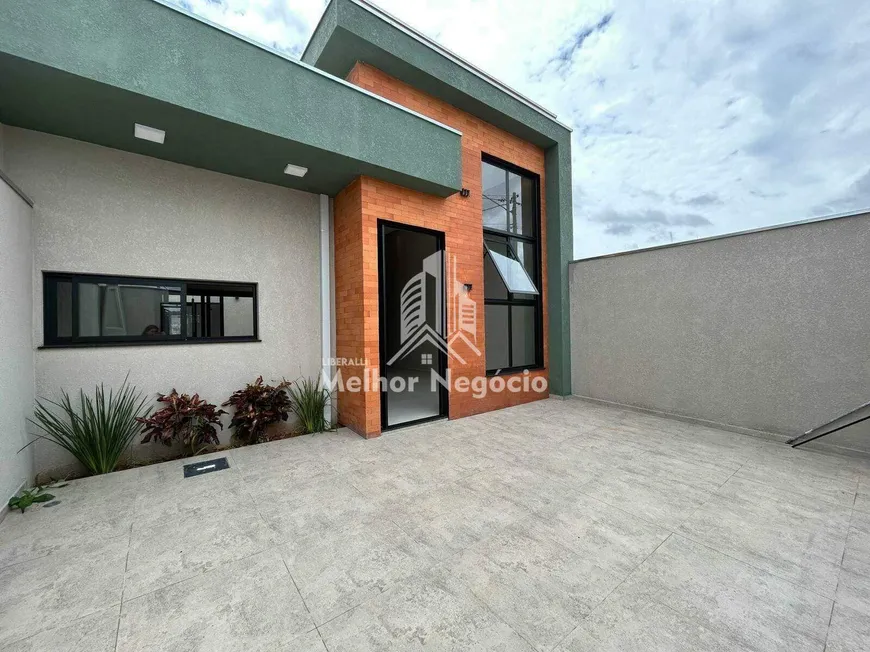 Foto 1 de Casa com 3 Quartos à venda, 110m² em Loteamento Jardim Vila Verde, Hortolândia