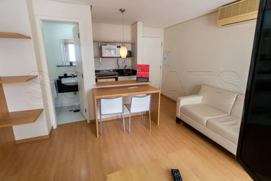 Foto 1 de Flat com 1 Quarto para alugar, 27m² em Jardim Paulista, São Paulo
