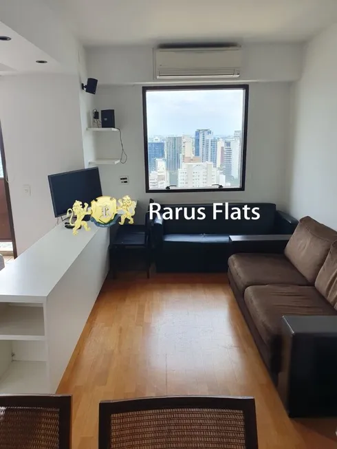 Foto 1 de Flat com 1 Quarto para alugar, 37m² em Itaim Bibi, São Paulo