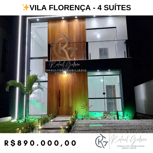 Foto 1 de Casa de Condomínio com 4 Quartos à venda, 160m² em Nova Abrantes Abrantes, Camaçari