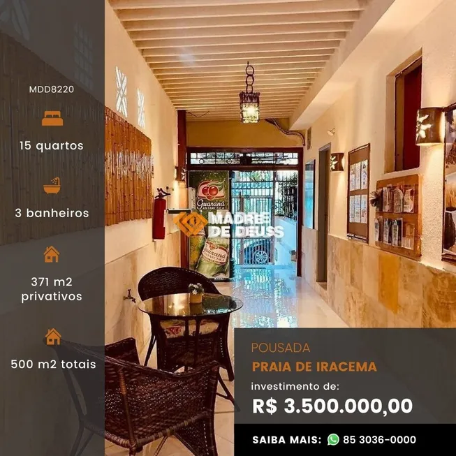 Foto 1 de Casa à venda, 500m² em Praia de Iracema, Fortaleza