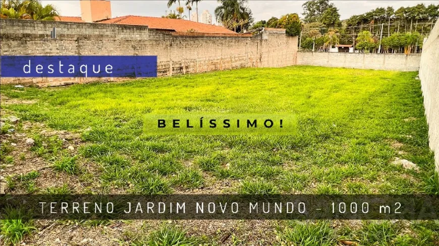 Foto 1 de Lote/Terreno à venda em Jardim Novo Mundo, Jundiaí