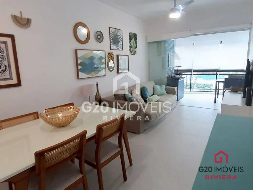 Foto 1 de Apartamento com 2 Quartos para alugar, 90m² em Riviera de São Lourenço, Bertioga