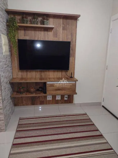 Foto 1 de Apartamento com 2 Quartos à venda, 43m² em Jardim Heitor Rigon, Ribeirão Preto