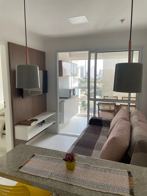Foto 1 de Apartamento com 1 Quarto para alugar, 41m² em Jardim Goiás, Goiânia