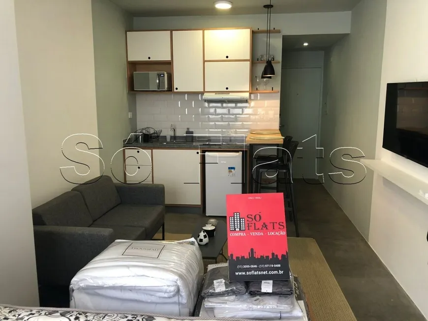 Foto 1 de Flat com 1 Quarto à venda, 28m² em Jardins, São Paulo