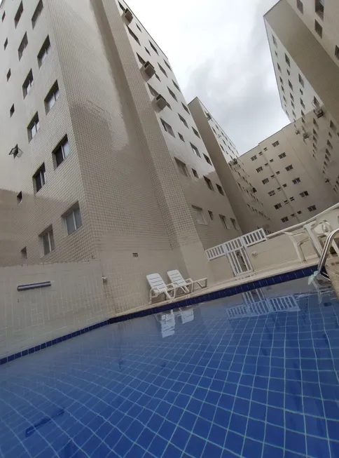 Foto 1 de Apartamento com 1 Quarto à venda, 32m² em Campo da Aviação, Praia Grande