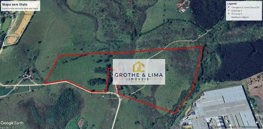 Foto 1 de Lote/Terreno à venda, 300000m² em Aterrado, Lorena