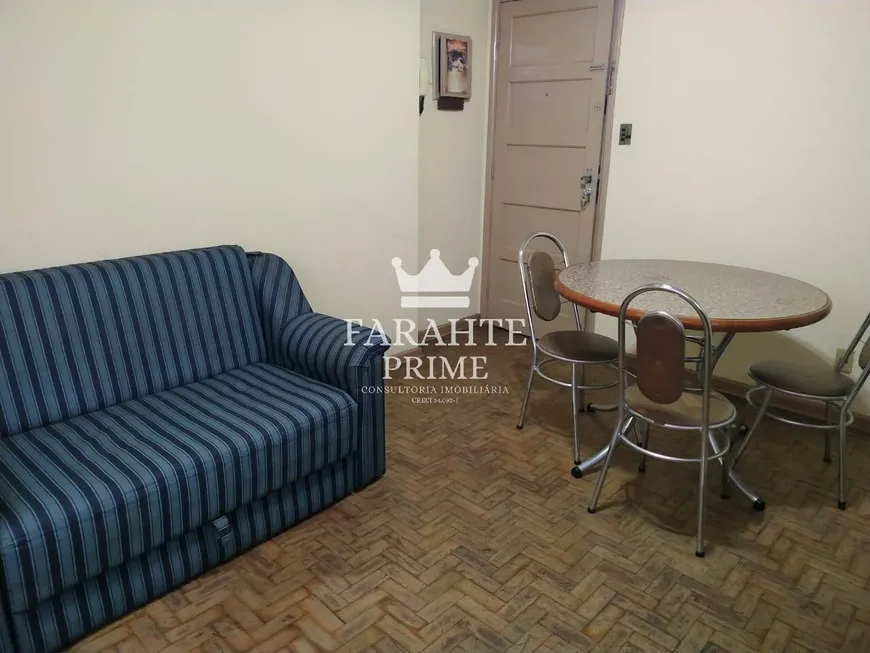 Foto 1 de Apartamento com 1 Quarto à venda, 44m² em Centro, São Vicente